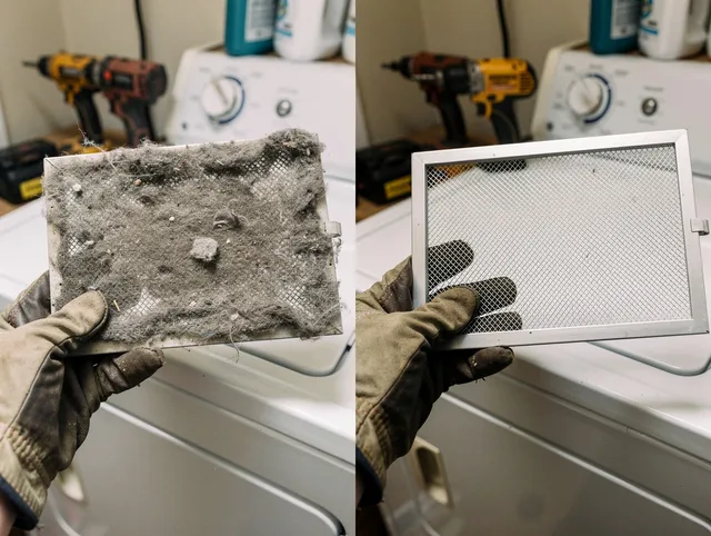 Professional lint trap cleaning by West Haven Dryer Vent Cleaning in West Haven