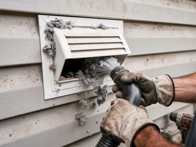 Professional dryer vent cleaning by West Haven Dryer Vent Cleaning in West Haven