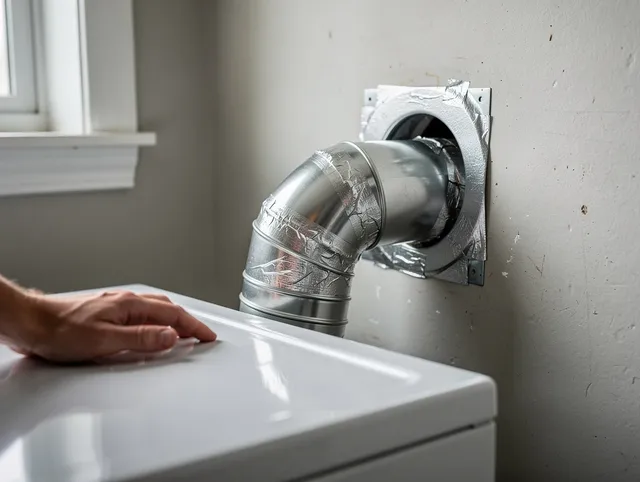 West Haven Dryer Vent Cleaning expert performing professional dryer vent repair and installation in West Haven
